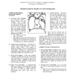 Checklist Guide for Quality PA Chest Radiographs
