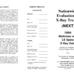 Nationwide Evaluation of X-Ray Trends (Next) 1995 Abdomen and LS Spine X-Ray Data