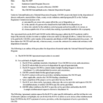 The CRCPD National Radioactive Material Disposition Program Memo