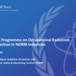 IAEA Programme on Occupational Radiation Protection in NORM Industries