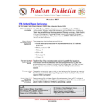 Radon Bulletin November 2007